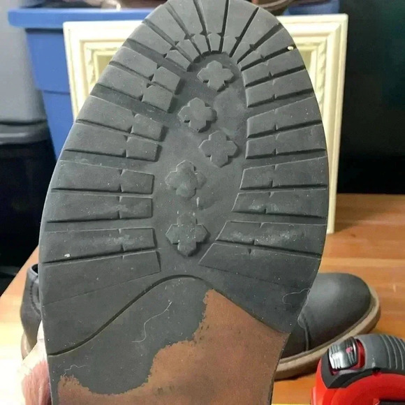 Perry  Ellis Portfolio 100% Leather Grey Casual Shoes Size 10.5 - Picture 9 of 9